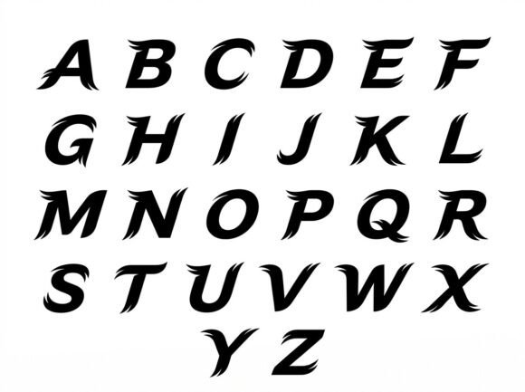 Liboc Font PNG with transparent background - Preview 2