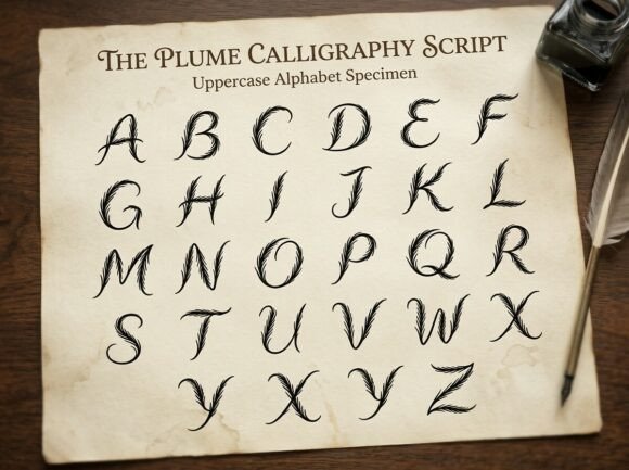 Marsh Font PNG with transparent background - Preview 1