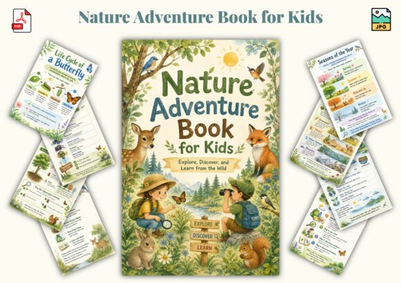 Nature Adventure Book for Kids