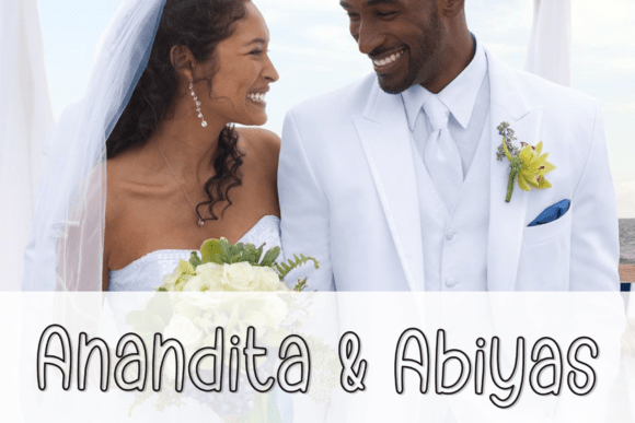 Pretty Awesome Font PNG with transparent background - Preview 1