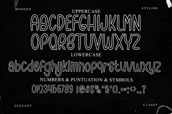 Pretty Awesome Font PNG with transparent background - Preview 6