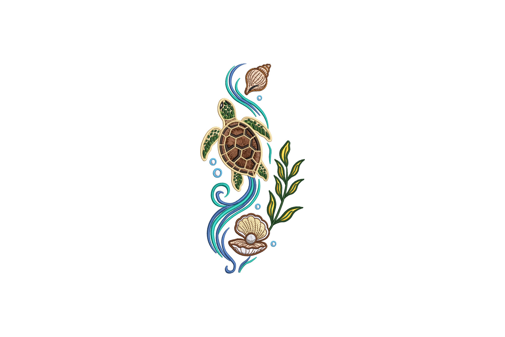 Sea Turtle and Ocean
