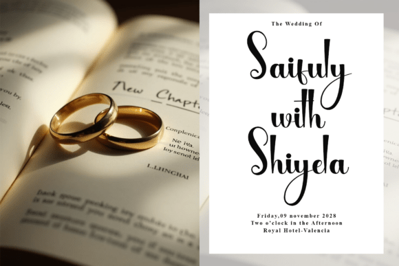 Setting Display Font PNG with transparent background - Preview 3