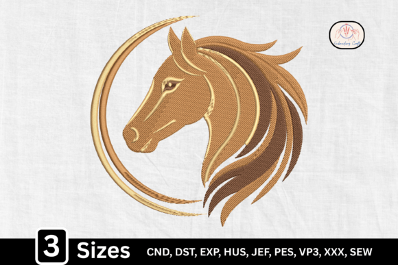 Western Elegant Horse Head