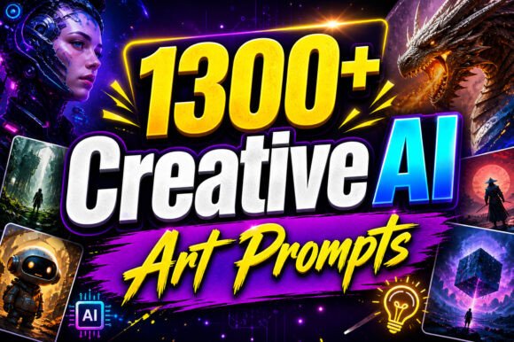 🎨 1300+ Creative AI Art Prompts