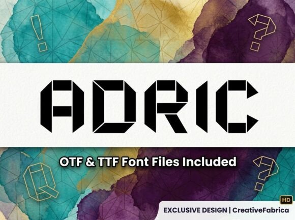 Adric Font - Preview 3
