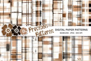 Brown Whimsical Plaid Seamless Pattern Graphic by Precision Patterns ...