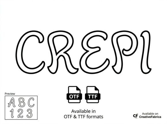 Crepi Font - Preview 1
