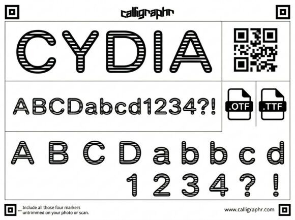 Cydia Font - Preview 1