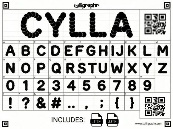 Cylla Font - Preview 1