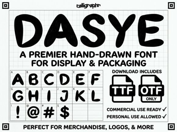 Dasye Font - Preview 1