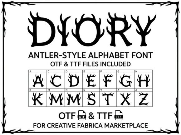 Diory Font - Preview 1