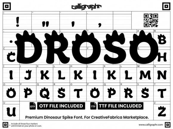 Droso Font - Preview 1