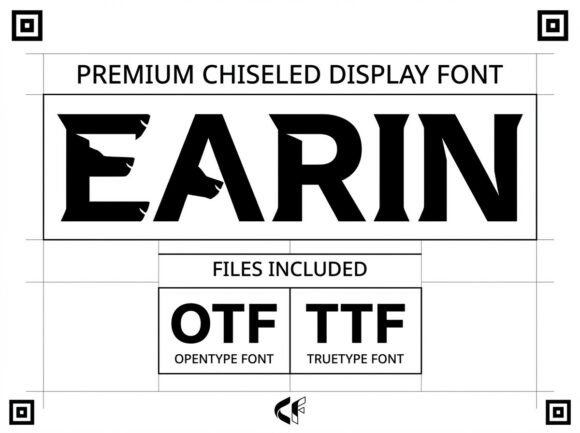 Earin Font - Preview 1