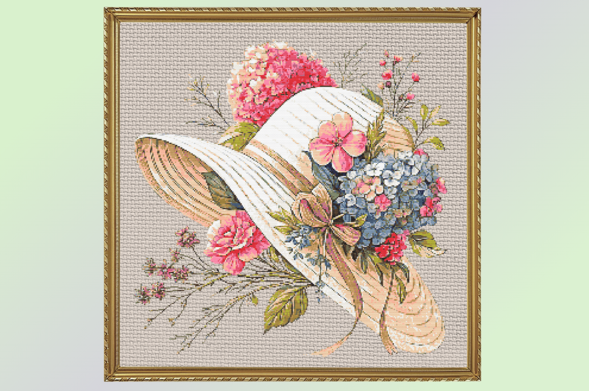 Floral Summer Hat