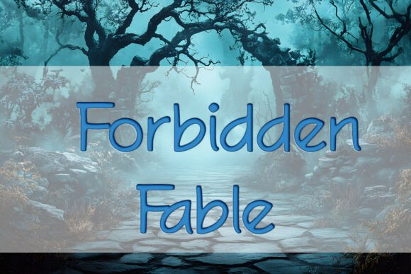 Forbidden Fable Font - Preview 1