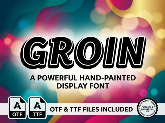Groin Font - Preview 1