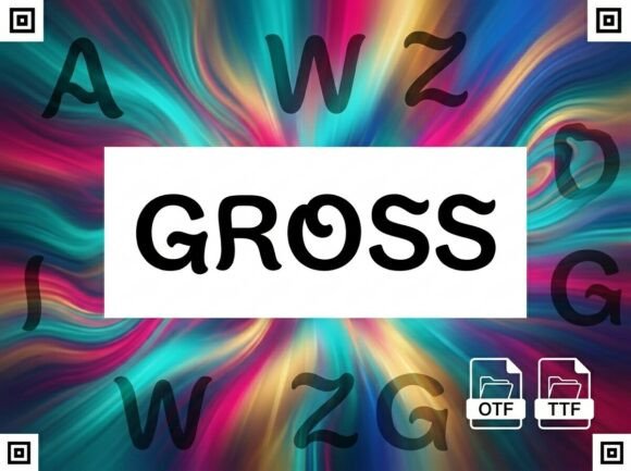 Gross Font - Preview 1