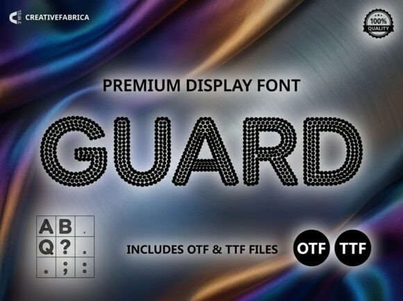 Guard Font - Preview 1