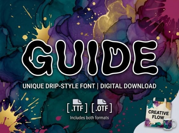 Guide Font - Preview 1