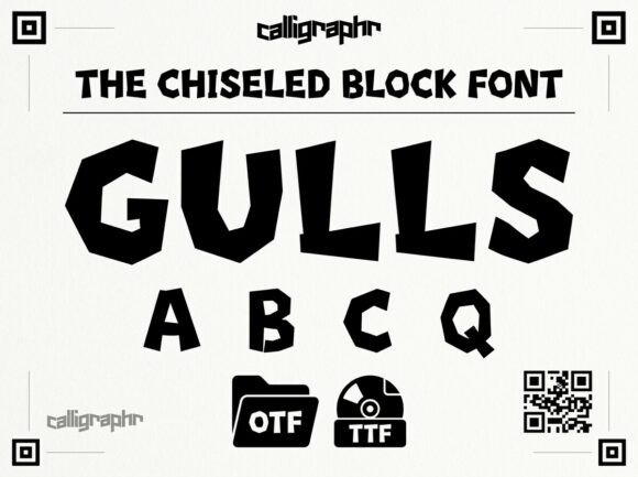 Gulls Font - Preview 1