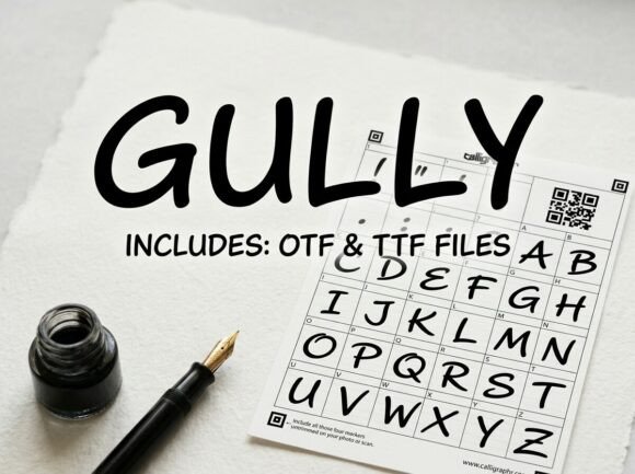 Gully Font - Preview 1