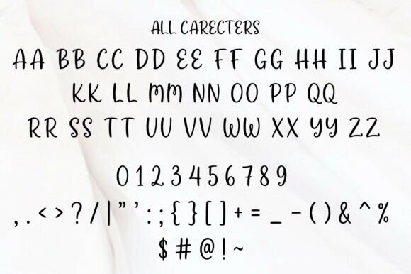 Happy Doodle Font - Preview 1
