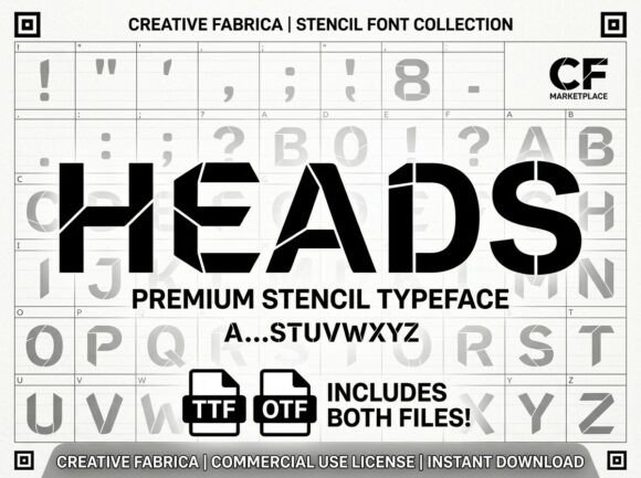 Heads Font - Preview 3