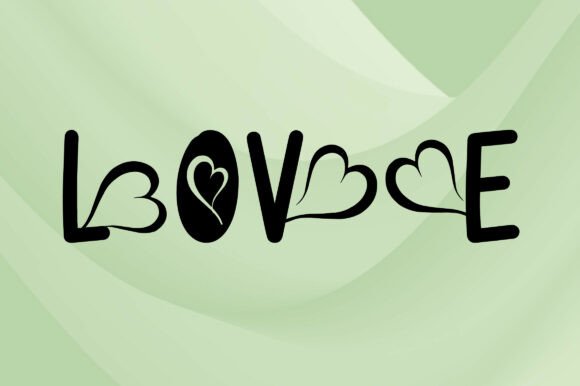 Heart Ivy Font - Preview 2