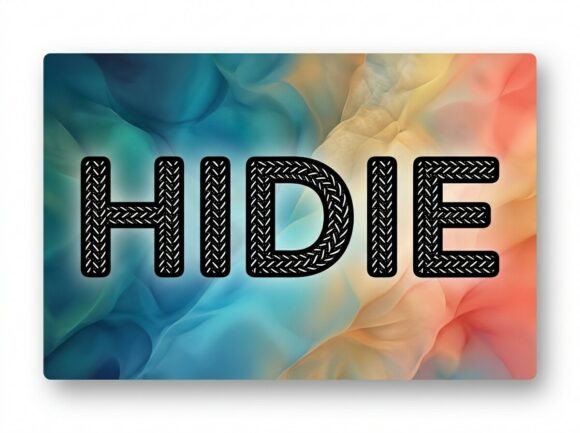 Hidie Font PNG with transparent background - Preview 2