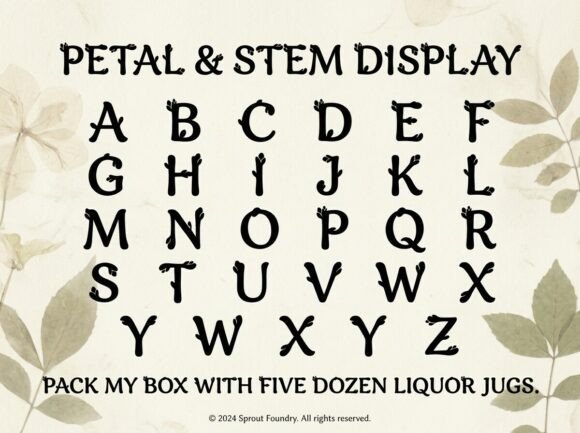 Hinda Font PNG with transparent background - Preview 1