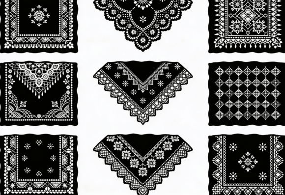 Lace Doily Stencils for Crafts and Decor