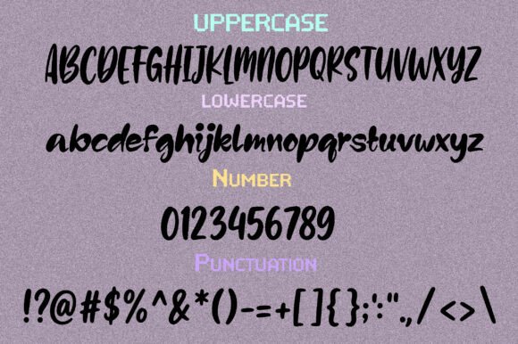 Life Maison Font PNG with transparent background - Preview 2