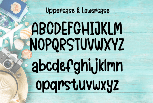 Morning Work Font PNG with transparent background - Preview 1