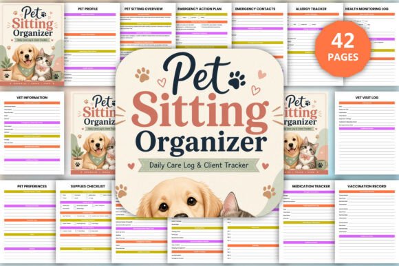 Pet Sitting Organizer
