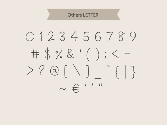 Pingku Font PNG with transparent background - Preview 3