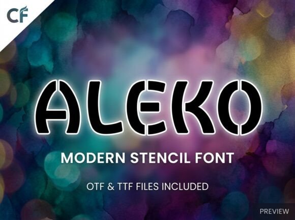 Aleko Font - Preview 2