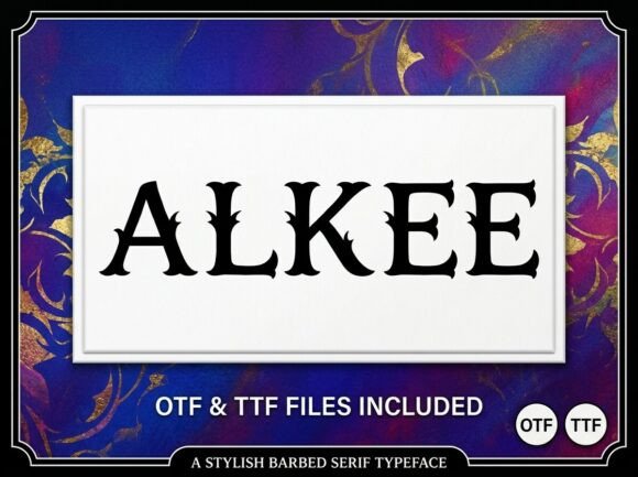 Alkee Font - Preview 3