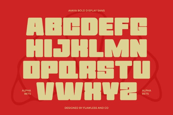 Avaya Font - Preview 6
