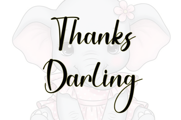 Baby Elephant Font - Preview 5