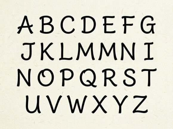 Beamy Font PNG with transparent background - Preview 1