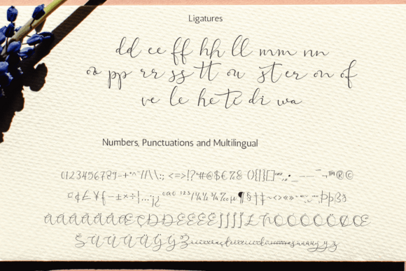 Blooming Valerian Font - Preview 5