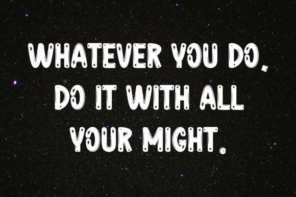 Bright Star Font - Preview 3