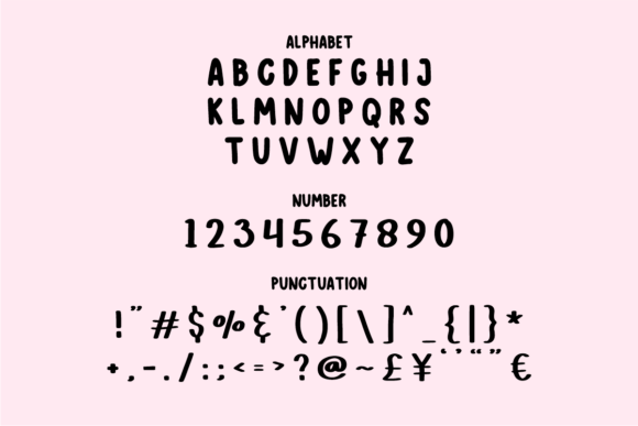 Bubble Craft Font - Preview 3