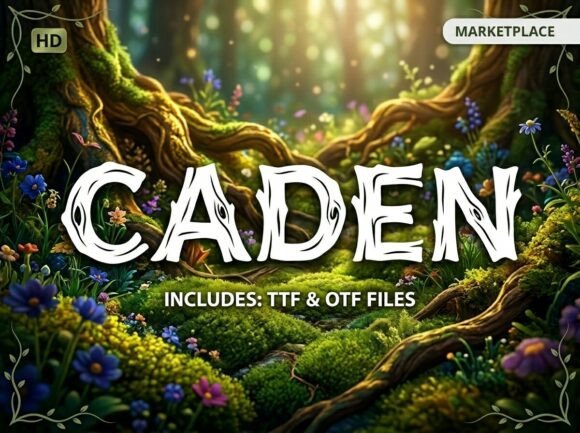 Caden Font - Preview 3