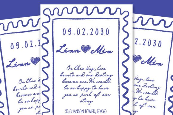 Chanson Reverie Font - Preview 4