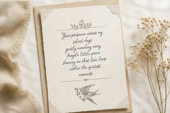 Charite Atelier Font PNG with transparent background - Preview 3