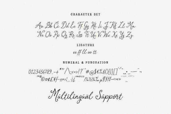 Charite Atelier Font PNG with transparent background - Preview 4