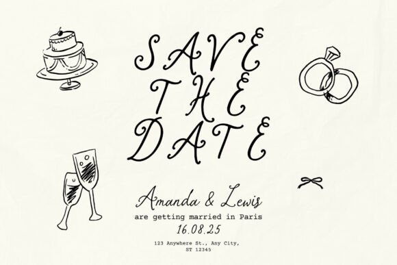 Charite Atelier Font PNG with transparent background - Preview 6
