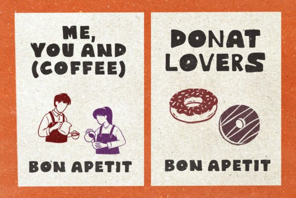 Dessert Better Font PNG with transparent background - Preview 5